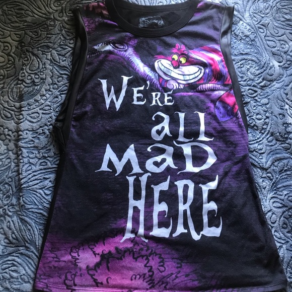 Disney Hot Topic “WE’RE ALL MAD HERE” - Picture 1 of 1